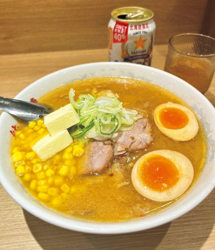 「純連」の味噌バターコーンラーメン