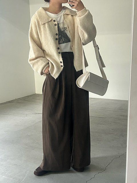 カーディガンコーデ4