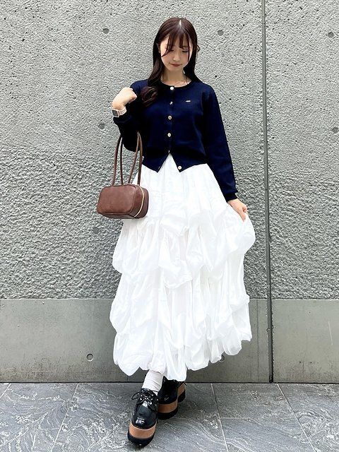 カーディガンコーデ2