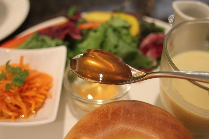 のどごしがよく、さっぱりとしたゼリー