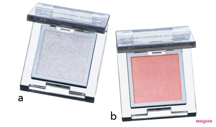 アイメイク 二重 長井かおり アディクション ザ シングル アイシャドウ スパークル 001SP パール 006P