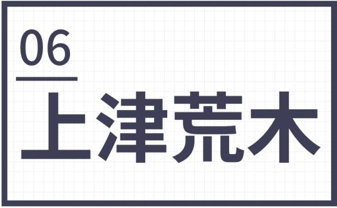 難読地名 筑後地区 上津荒木
