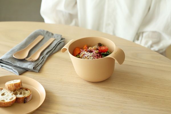 「ideaco」とSOUがコラボしたユニバーサル視点のボウルに新サイズ登場