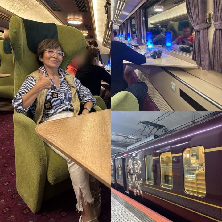 kotokoさん_観光特急乗車