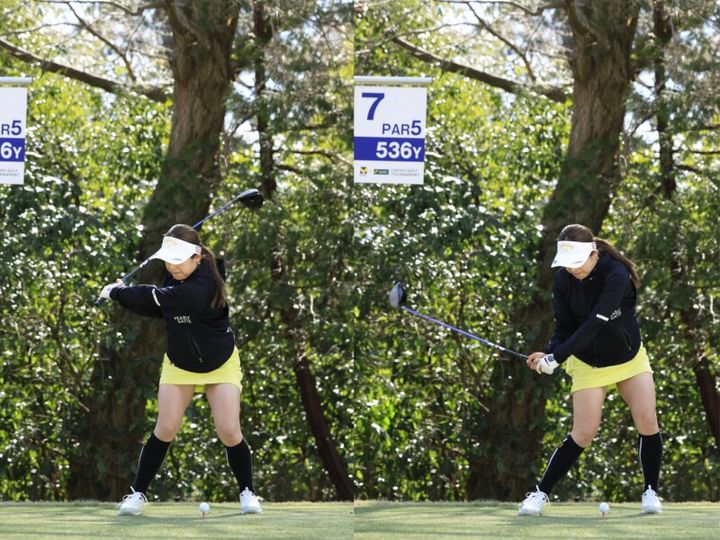 女子プロ3人の飛ばしメカニズムを解説！クラブを「走らせて飛ばす」