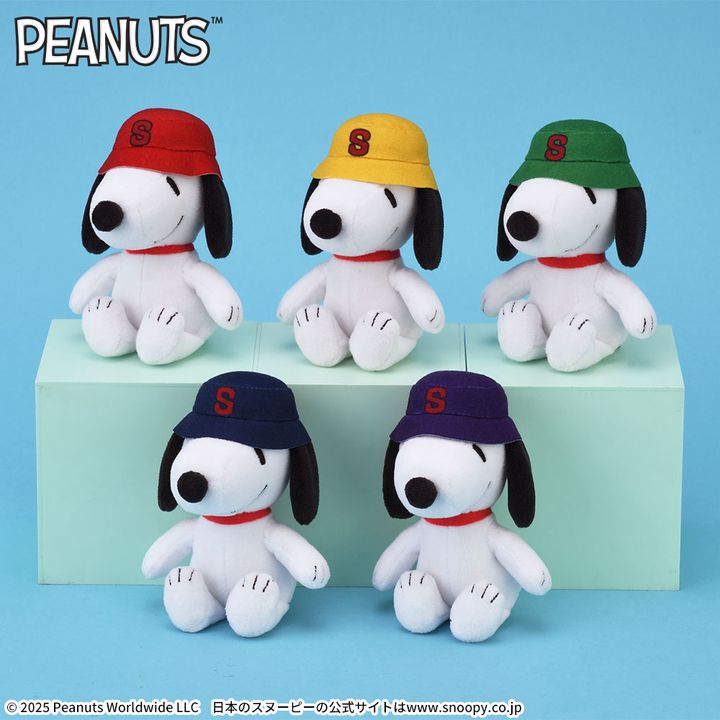 SNOOPY(TM) マスコット カラフルバケットハットVer.