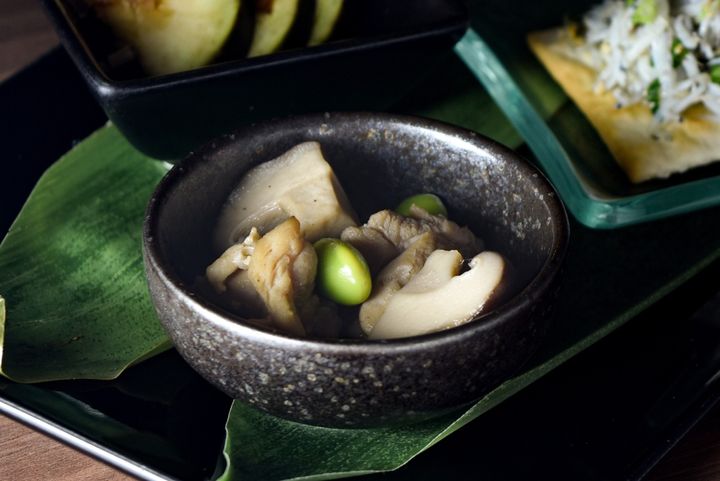 椎茸と鶏肉の旨煮