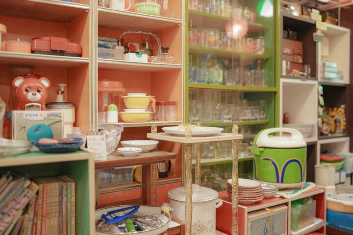 空間まるごと昭和レトロ！1960~70年代の衣・食・住が揃う中崎町の重鎮的存在「greenpepe」