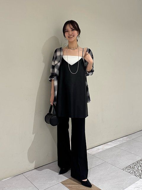 チェックシャツコーデ2