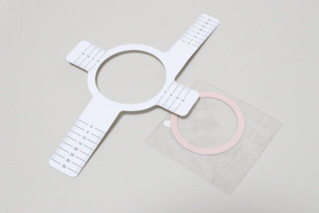 MagSafe対応ステッカー丸形ピンク 付属物