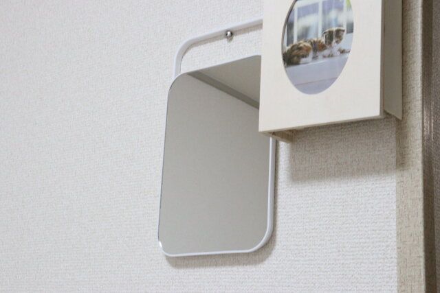 ダイソーの2WAY仕様の壁掛け＆スタンドミラー
