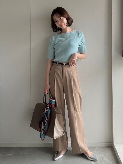 チョコミント配色コーデ