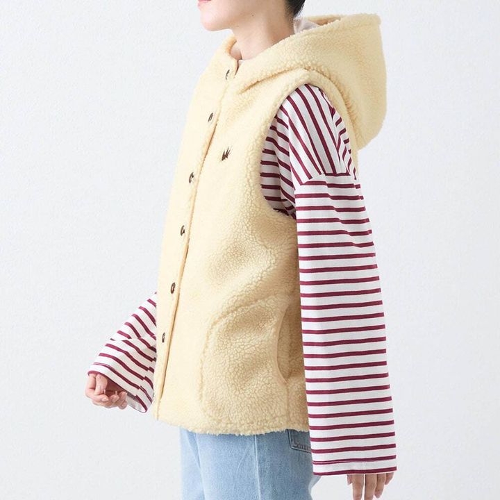 「ムーミン」いっしょにおでかけボアベスト