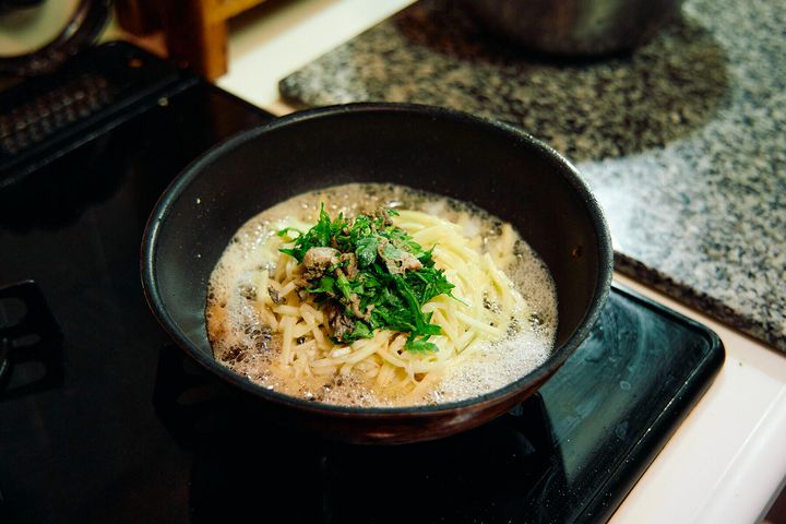 ガレットを焼く