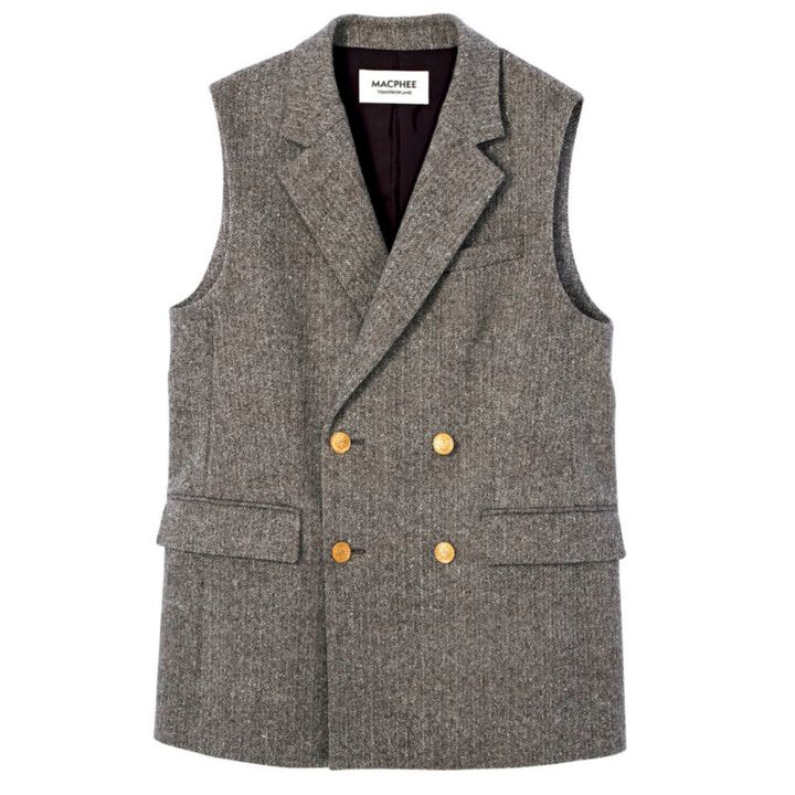 ジレ￥41,800（マカフィー／トゥモローランド）