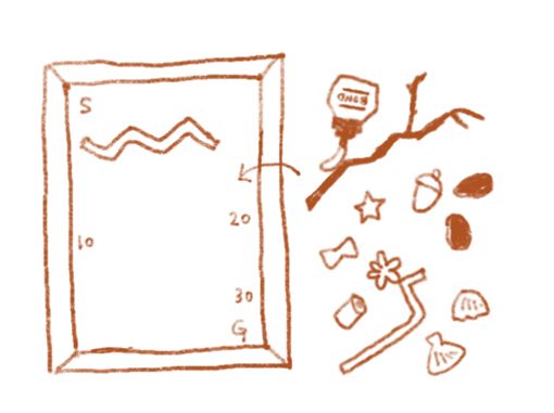 お散歩で集めた、どんぐりや松ぼっくり、木の枝、落ち葉…秋の自然で工作しよう！「どんぐりころころコースター」【最新号からちょっと見せ】の画像5