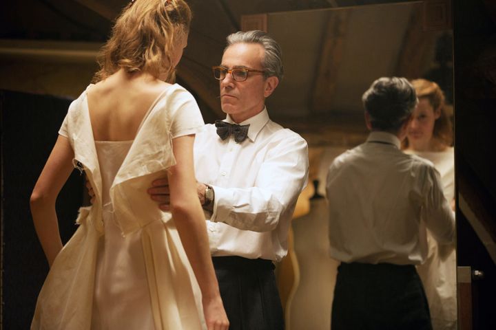 Vicky Krieps and Daniel Day-Lewis in *Phantom Thread.*