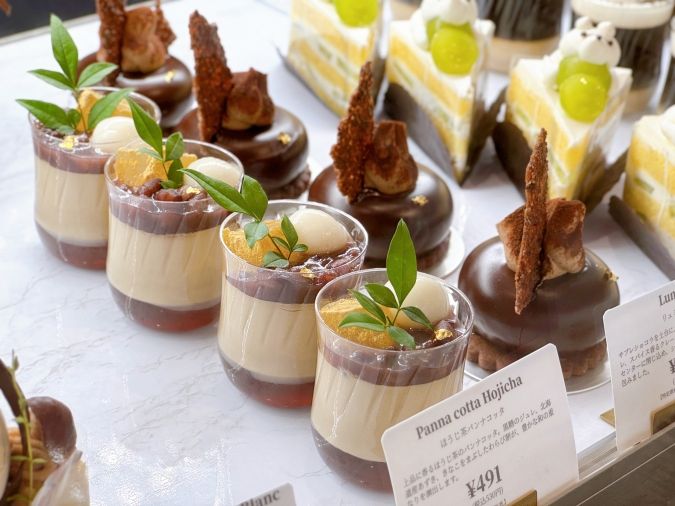 Patisserie D＆Co.（パティスリー ディーアンドカンパニー） ほうじ茶パンナコッタ