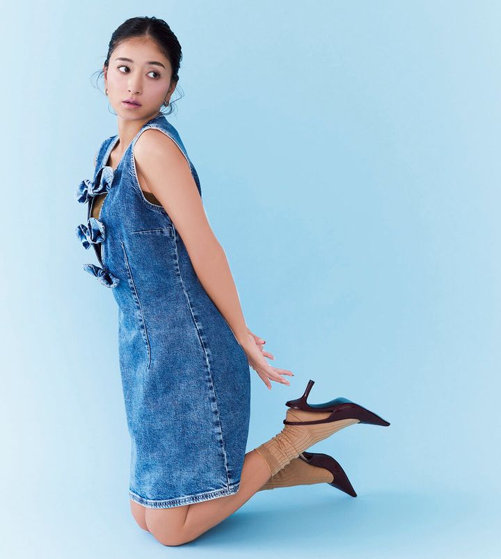 みちょぱ デニム