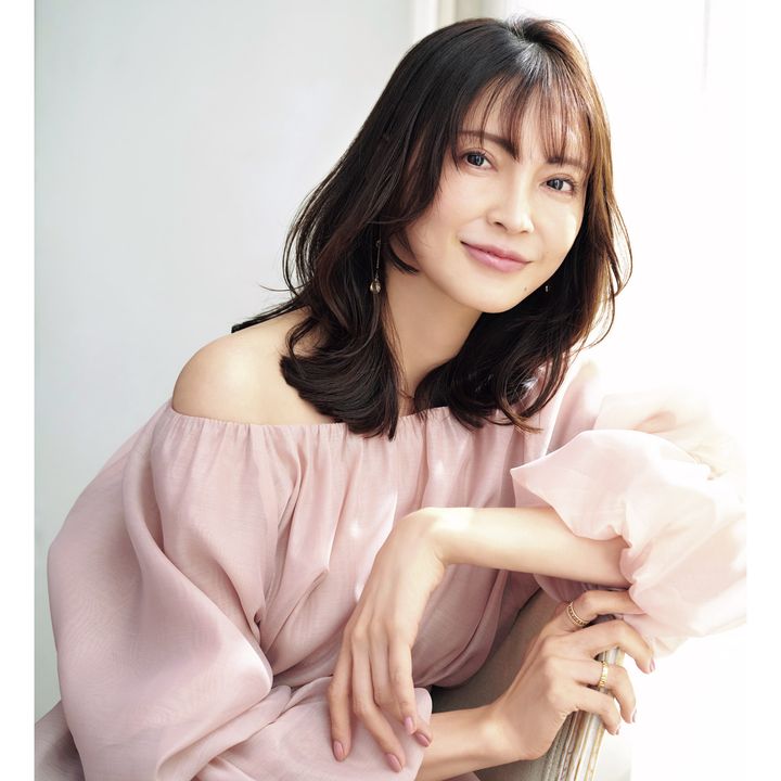 押切もえ ヘアカット後フロント