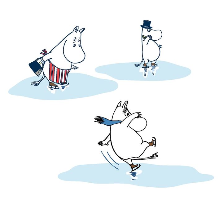 ムーミン谷のスケートリンク ON THE LAKE（やっかいな冬）1