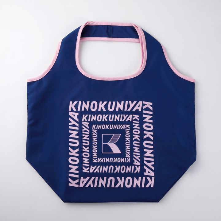 紀ノ国屋 コンパクトバッグ ネイビー