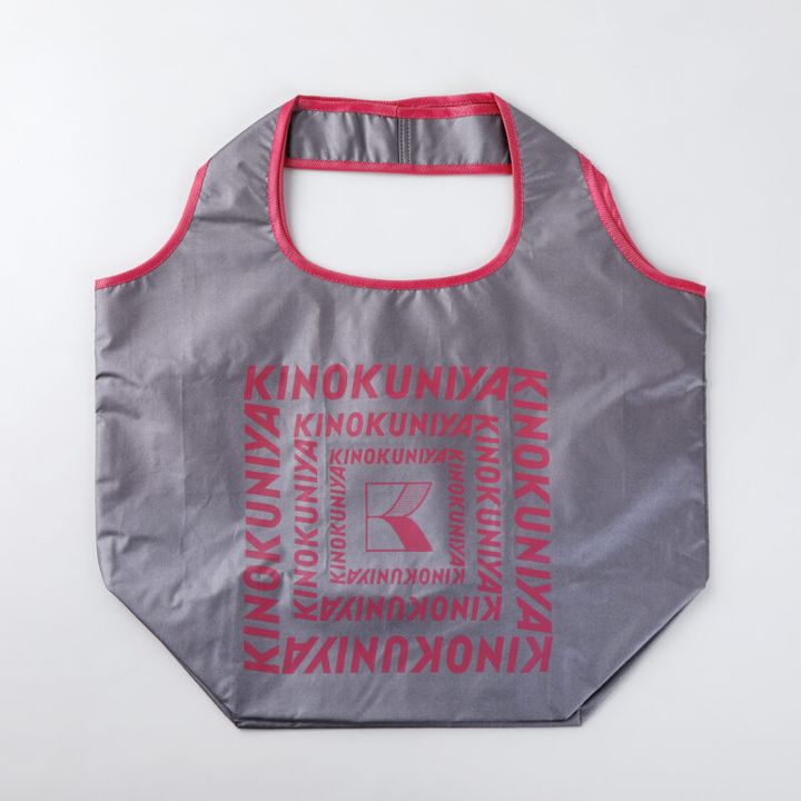 紀ノ国屋 コンパクトバッグ メタリックシルバー