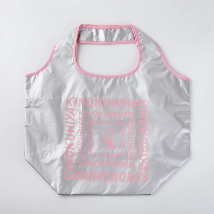 紀ノ国屋 コンパクトバッグ パールグレー