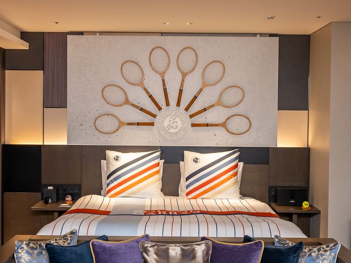 ローラン ギャロス × ALL Accor プルマン東京田町 スペシャルコラボレーションルーム3