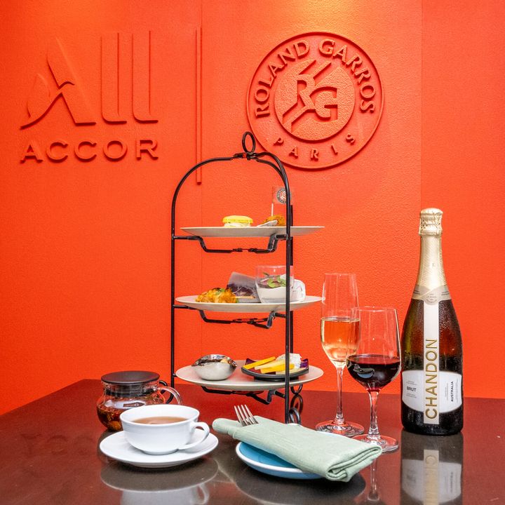 プルマン東京田町「JUNCTION」ローラン ギャロス ハイティー