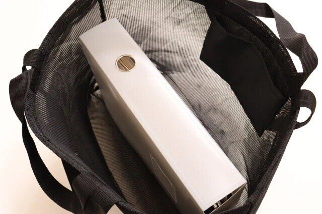 ダイソーの大容量のメッシュトートバッグ