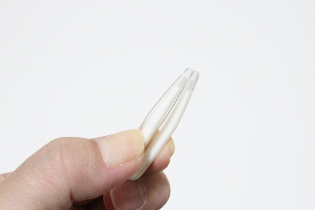 ダイソー コンタクトケースセット（クリア） ピンセット