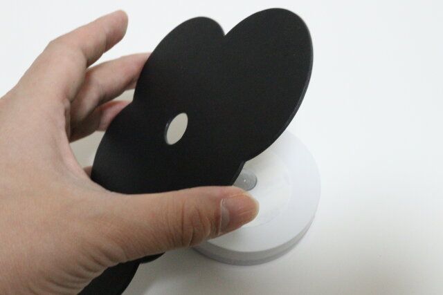 LEDシルエットライト シルエットパネル取り付け