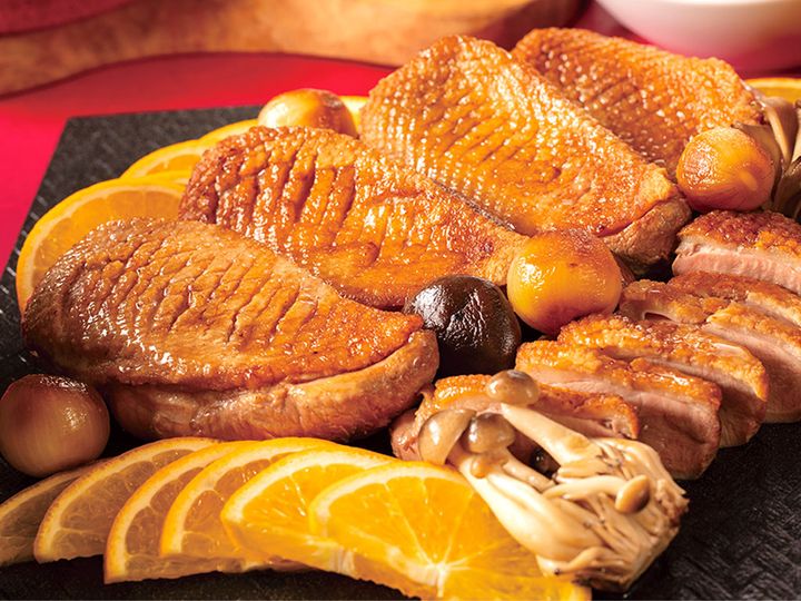 鴨胸肉のロースト