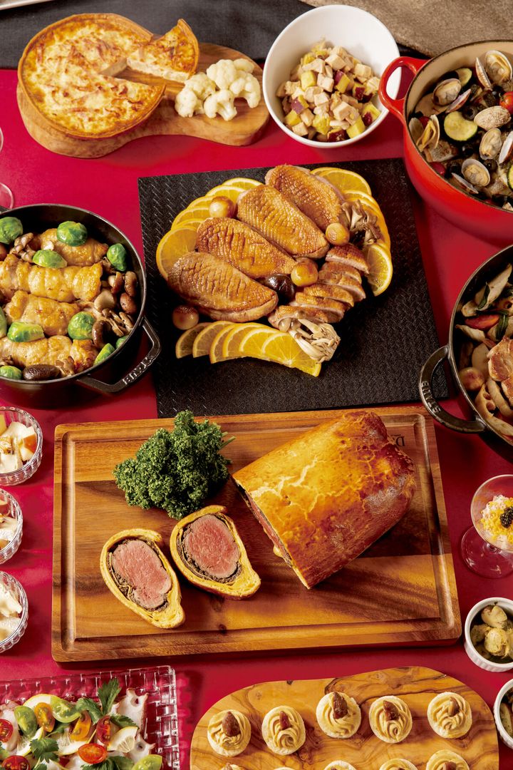 東京ベイ舞浜ホテル ファーストリゾート「クリスマスディナービュッフェ」 全体