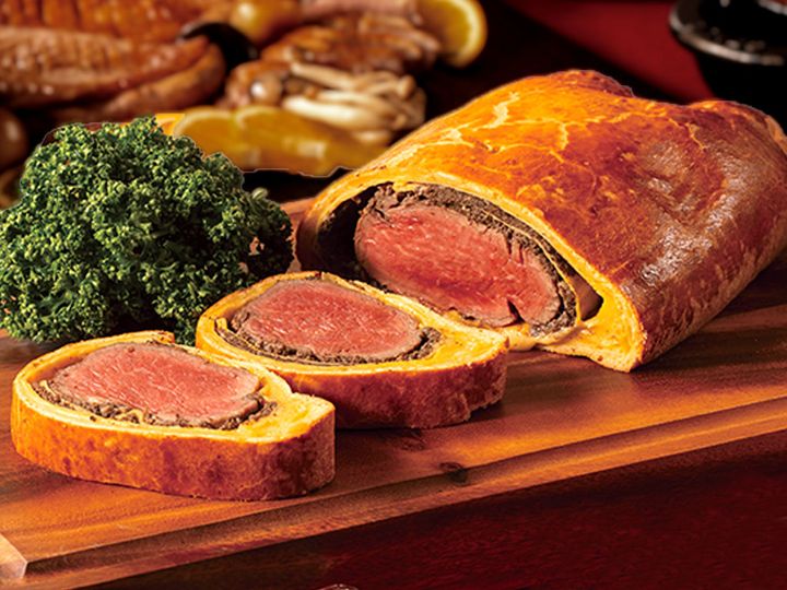 牛フィレ肉のブリオッシュ包み焼