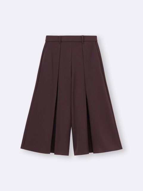 2025GU値下げ秋女性おすすめドレープキュロッツ