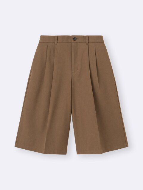 2025GU値下げ秋女性おすすめバミューダショートパンツ