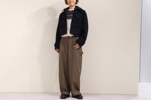 GUのペプラムニットプルオーバー by rokh +X4