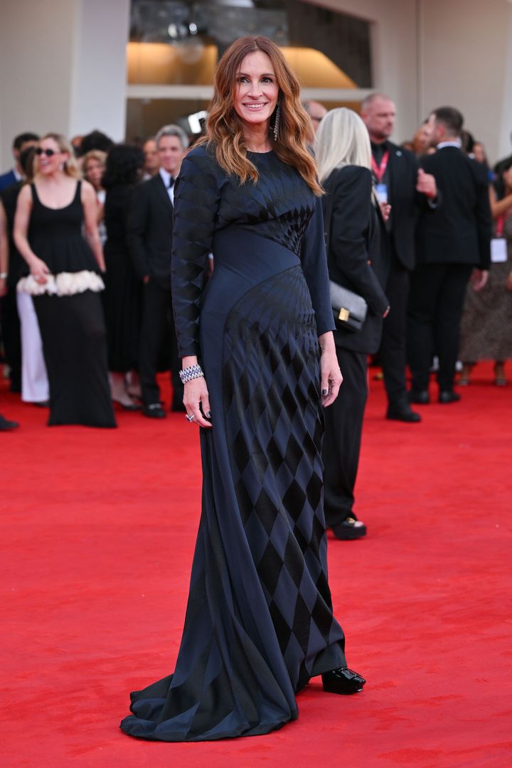 第82回ヴェネチア国際映画祭でのジュリア・ロバーツ。