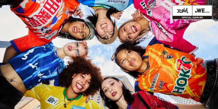 ストリートブランド「X-girl」が女子サッカーのユニフォームをおしゃれに公開！