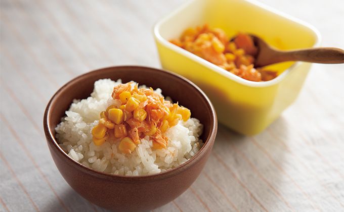 おにぎりの具としても大活躍！ ごはんのおとも「鮭コーンバターフレーク」＆「海苔の佃煮」のレシピ【最新号からちょっと見せ】の画像1