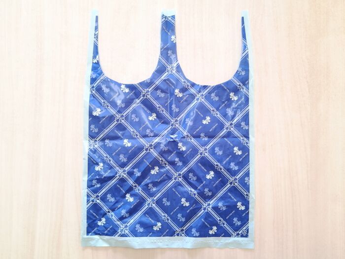 「空き袋」捨てる前にやってみて！レジ袋みたいに結べる