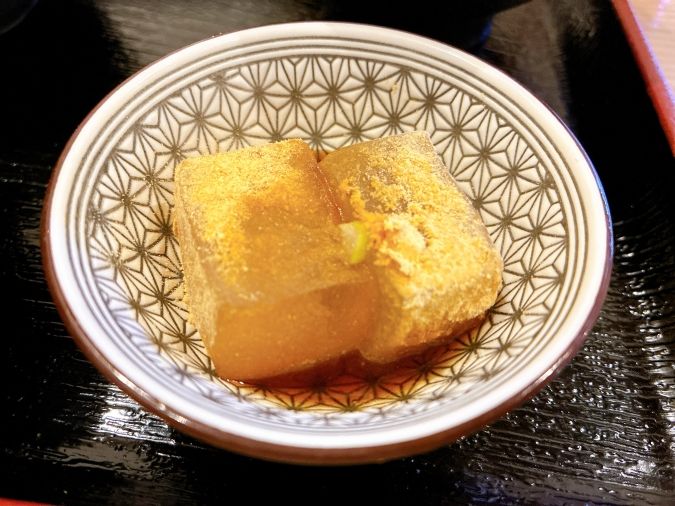 馬関そば わらび餅