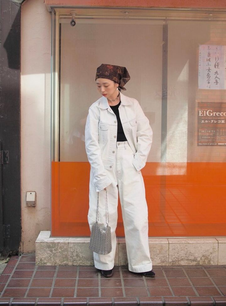 アデルビジューPR砂辺さんスナップセットアップ