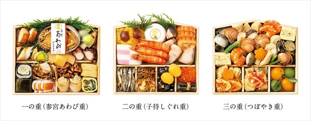 参宮おせち絵馬三段重 福祥