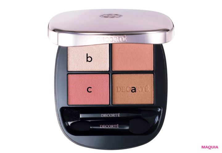 アイメイク 奥二重 長井かおり スキンシャドウ デザイニング パレット 05