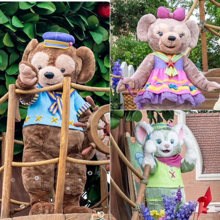 ダッフィー、シェリーメイ、ジェラトーニ