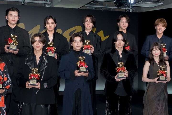 timelesz、「ananAWARD 2025」に登場 クランクイン！ width=