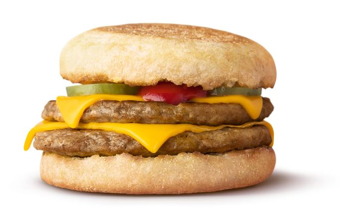 ダブチソーセージマフィン